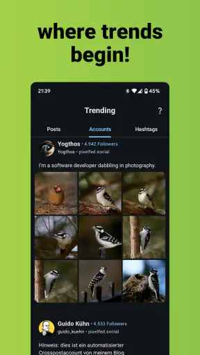 Pixelix - Ein Pixelfed Client screenshot