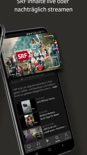 Play SRF: Streaming TV & Radio screenshot