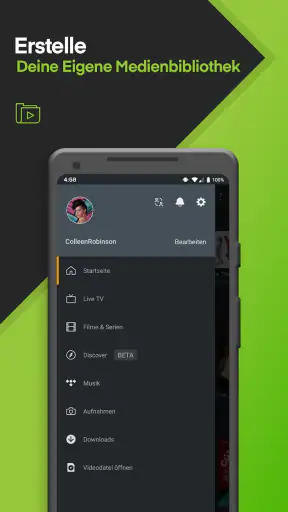 Plex: Films, TV, musique screenshot