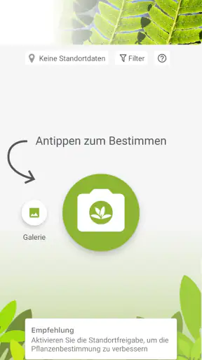 Pl@ntNet Pflanzenbestimmung screenshot