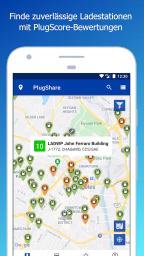 PlugShare- Ladestationen screenshot