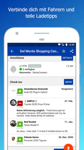 PlugShare- Ladestationen screenshot