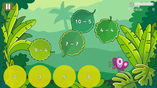 Plus und minus trainieren screenshot
