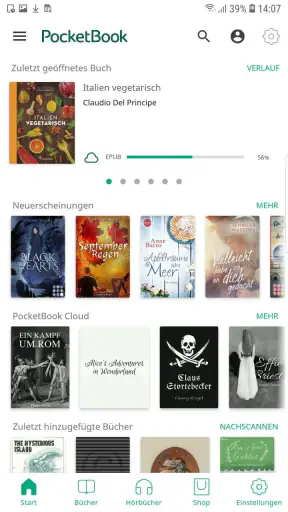 PocketBook Reader screenshot