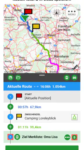 POIbase Navi screenshot