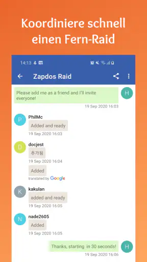 PokeRaid – Weltweite Fern-Raid screenshot