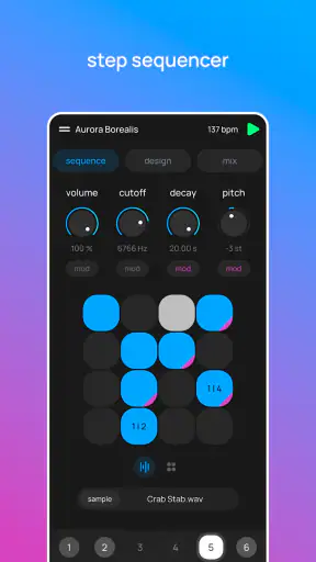 Polaris - Pocket Music Maker screenshot