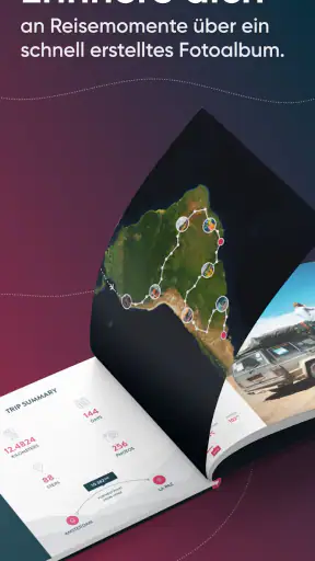 Polarsteps Reisen screenshot