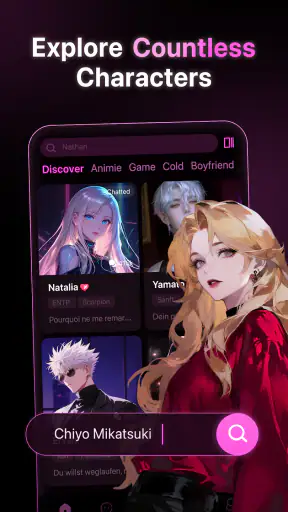 PolyBuzz -Talk to AI Character screenshot