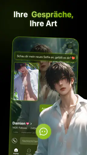 PolyBuzz -Talk to AI Character screenshot