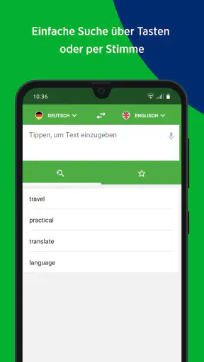 PONS Übersetzer & Wörterbuch screenshot