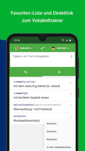 PONS Übersetzer & Wörterbuch screenshot