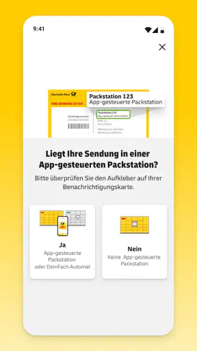 Post & DHL screenshot