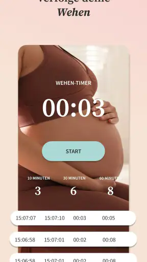 Preglife - Schwangerschaftsapp screenshot