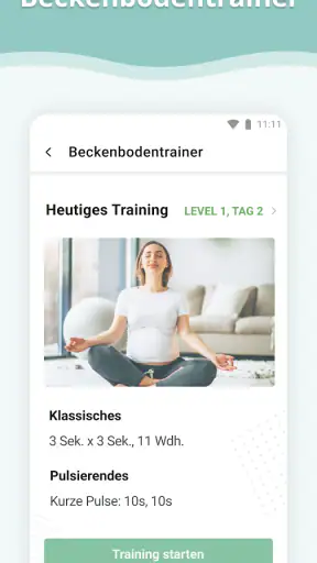 Schwangerschafts-App screenshot