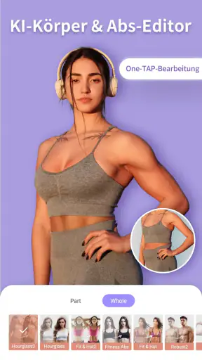 PrettyUp - Video Body Editor screenshot