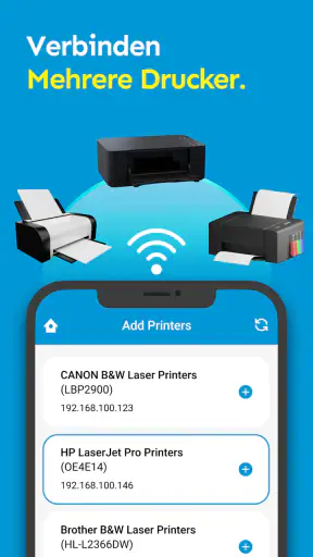 Print & Scan - HP Drucker App screenshot