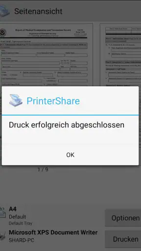 PrinterShare Mobiles Drucken screenshot
