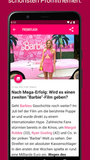Promiflash News screenshot