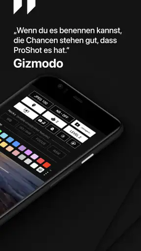 ProShot screenshot
