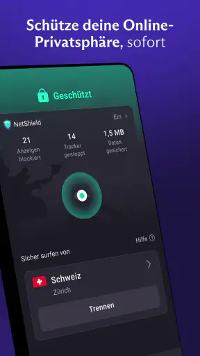 Proton VPN: Schnell und sicher screenshot