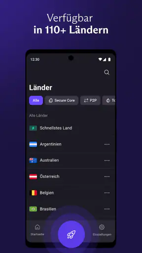 Proton VPN: Schnell und sicher screenshot