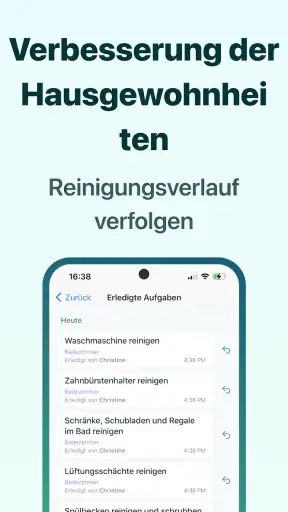 Putzplan & Haushaltsplaner screenshot