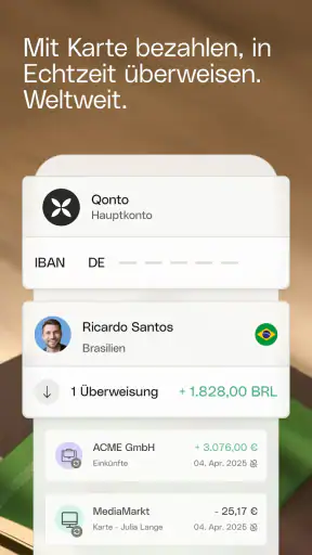 Qonto - Die smarte Finanz-App screenshot