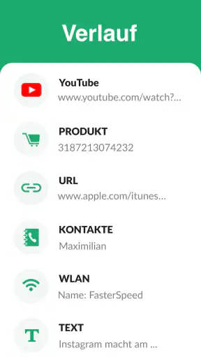 QR & Barcode Scanner (Deutsch) screenshot