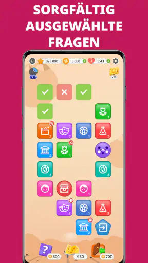 QuizzLand Allgemeinwissen Quiz screenshot