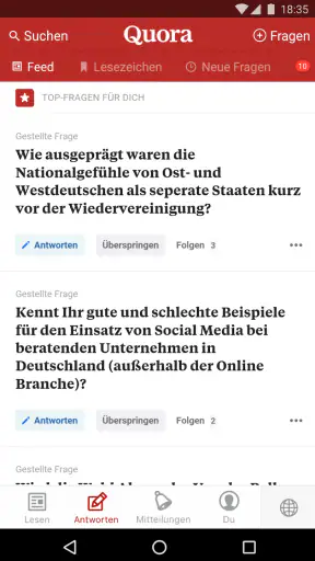 Quora screenshot