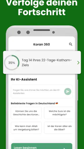 Quran 360: Koran auf Deutsch screenshot