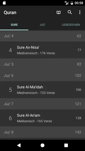 Quran für Android screenshot
