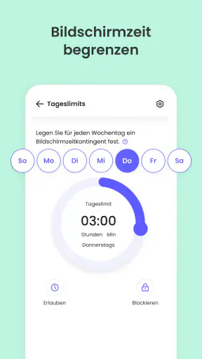 Qustodio Kindersicherung App screenshot