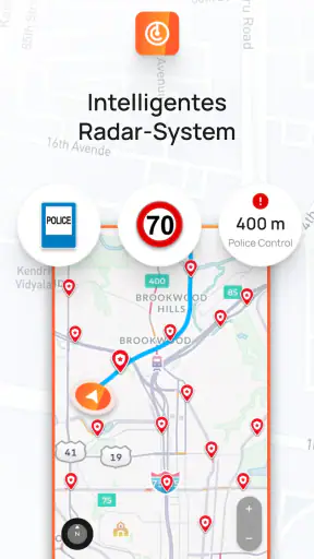 Radar, HUD, Karte, Radarkamera screenshot