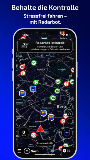 Radarbot: Blitzer Radarwarner screenshot