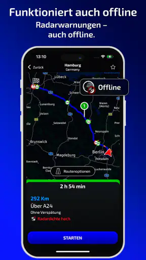 Radarbot: Blitzer Radarwarner screenshot