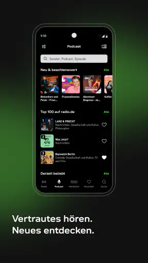 radio.de - Radio und Podcast screenshot