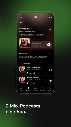 radio.de - Radio und Podcast screenshot