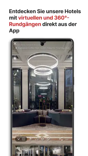 Radisson Hotels Aufenthalts screenshot