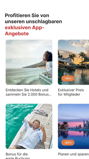 Radisson Hotels Aufenthalts screenshot