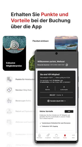 Radisson Hotels Aufenthalts screenshot