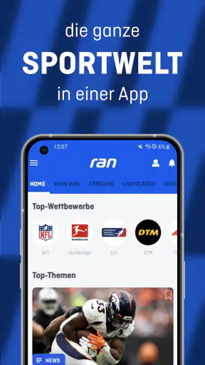 ran | NFL, Bundesliga, DTM screenshot