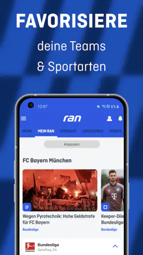 ran | NFL, Bundesliga, DTM screenshot