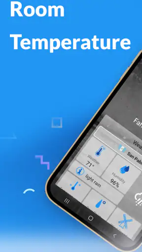 Raumtemperatur Thermometer App screenshot