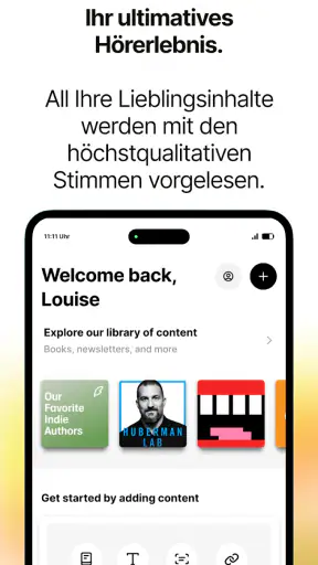 ElevenReader screenshot