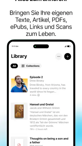 ElevenReader screenshot