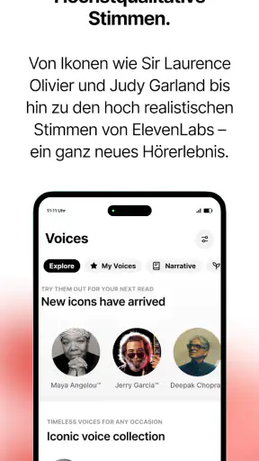 ElevenReader screenshot