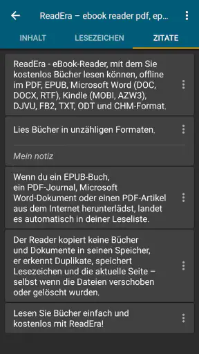 ReadEra: ebook reader pdf epub screenshot