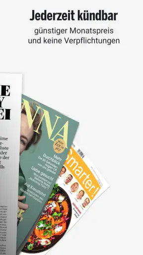 Readly Magazine und Zeitungen screenshot